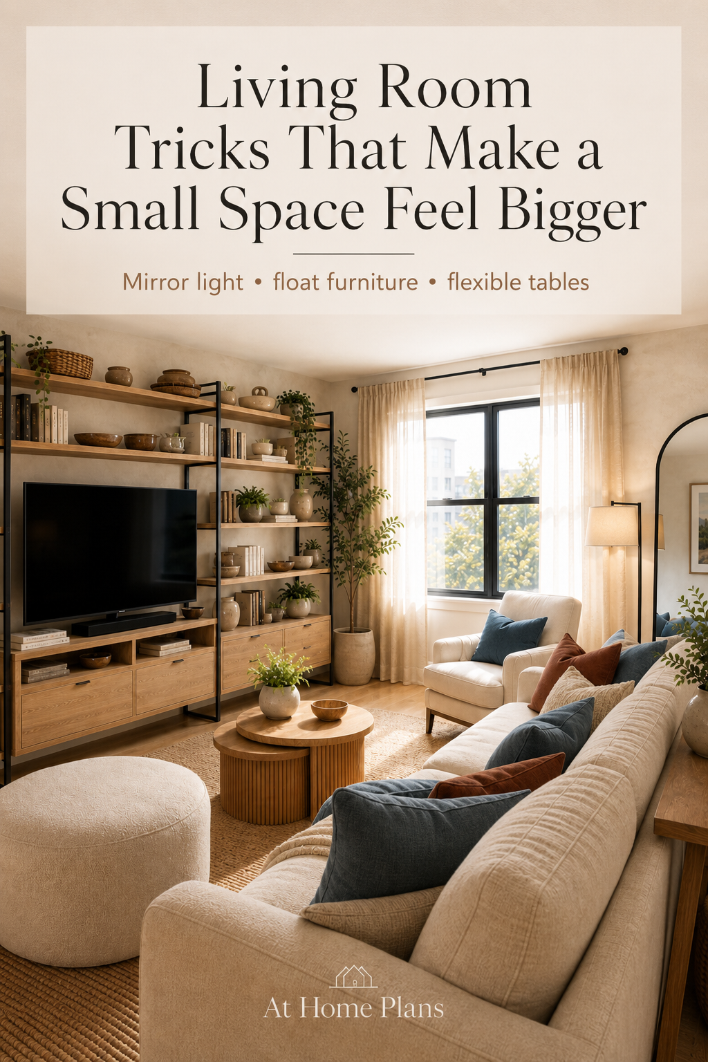 Living Room Tricks That Make a Small Space Feel Bigger