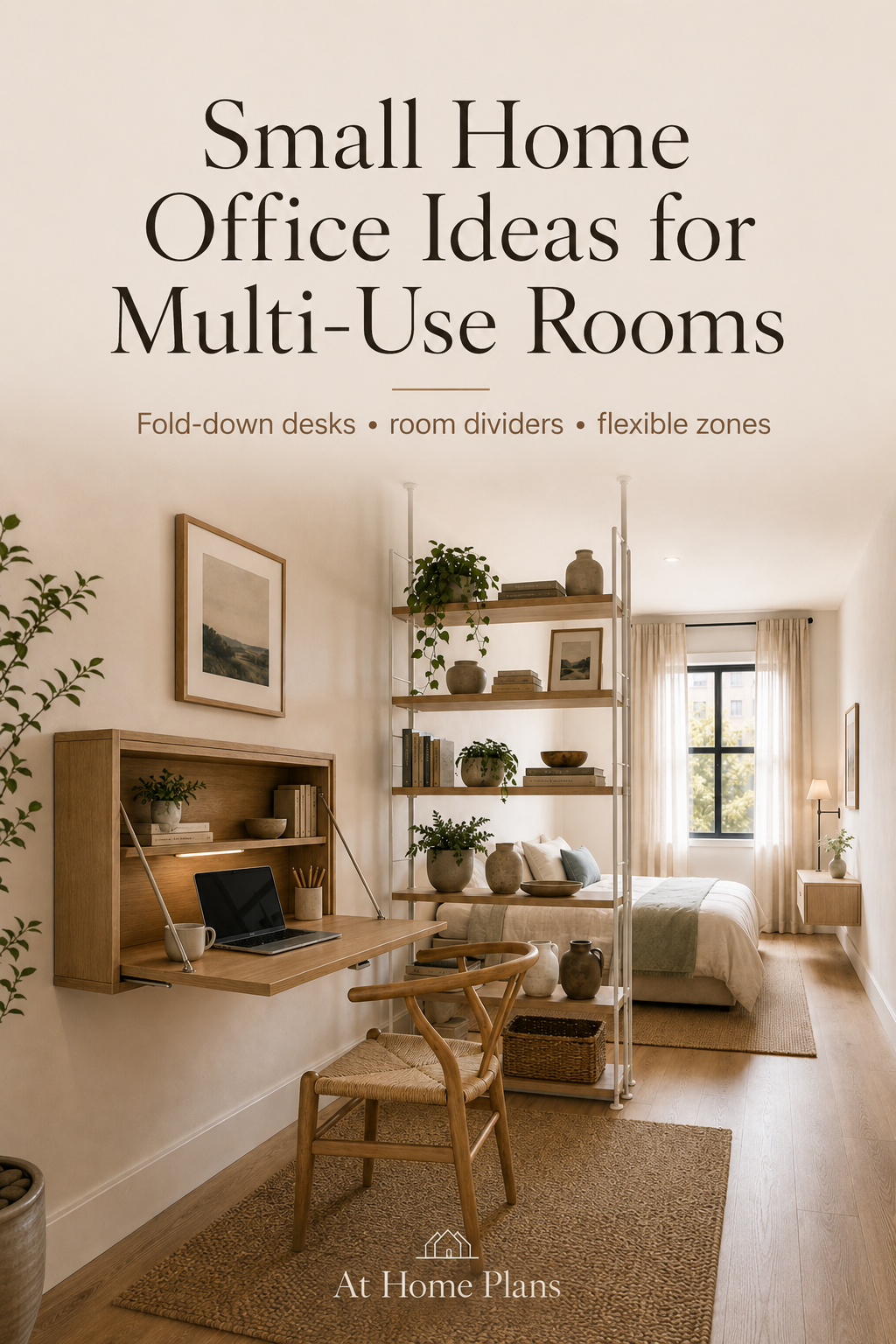 Small Home Office Ideas for Multi-Use Rooms