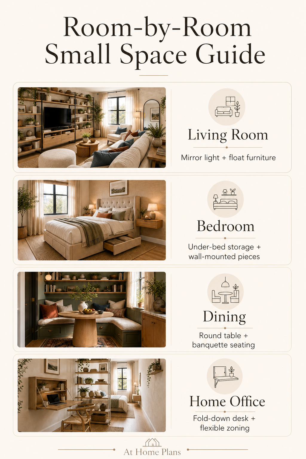 Room-by-Room Small Space Guide