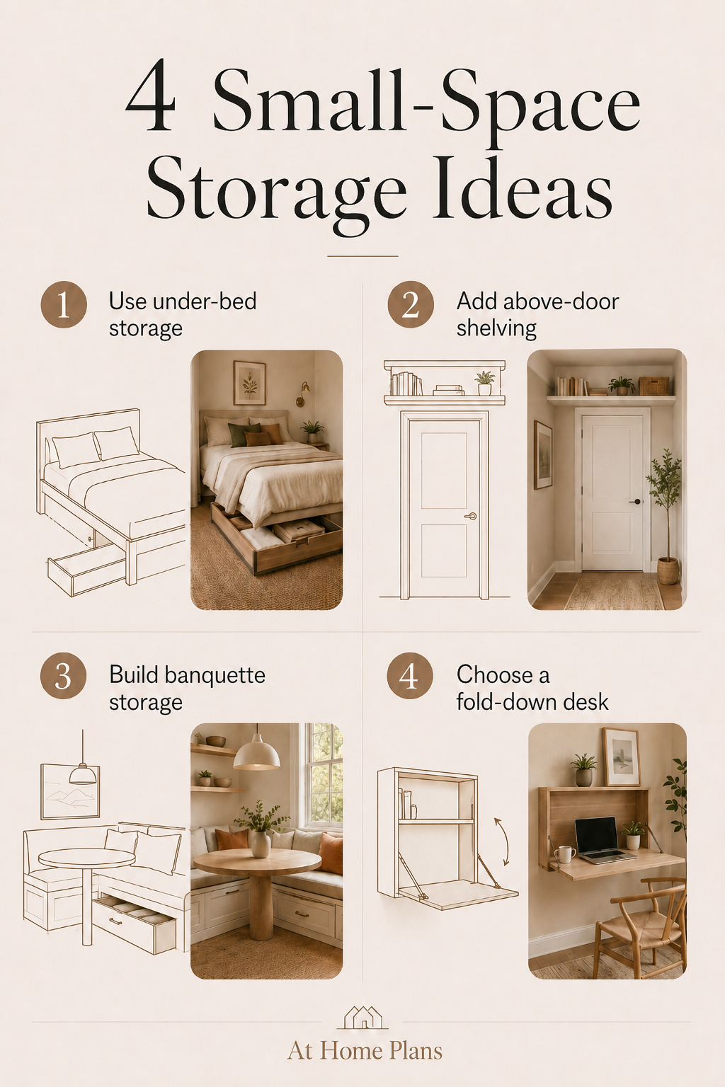 4 Small-Space Storage Ideas