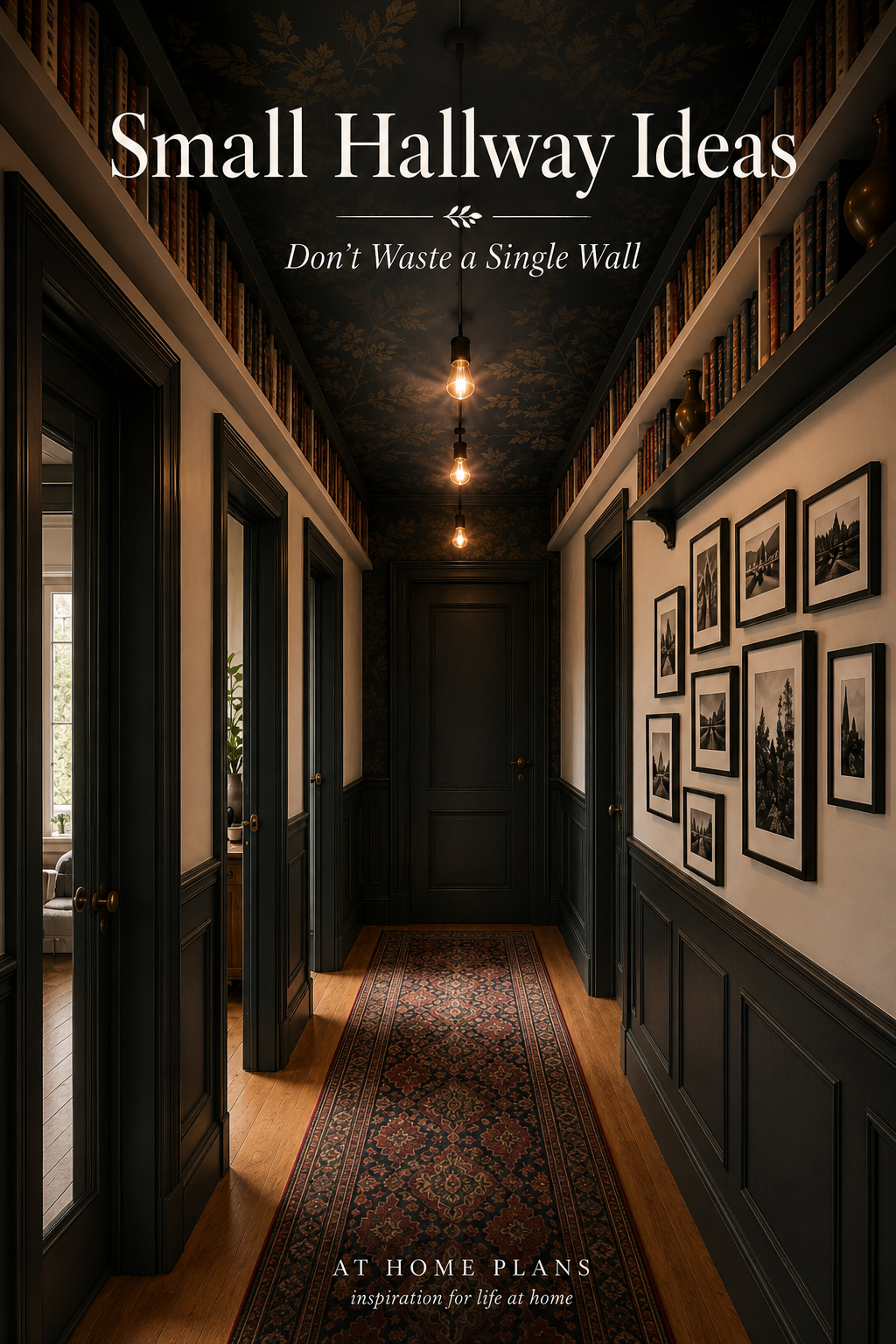 Small Hallway Ideas: Don't Waste a Single Wall