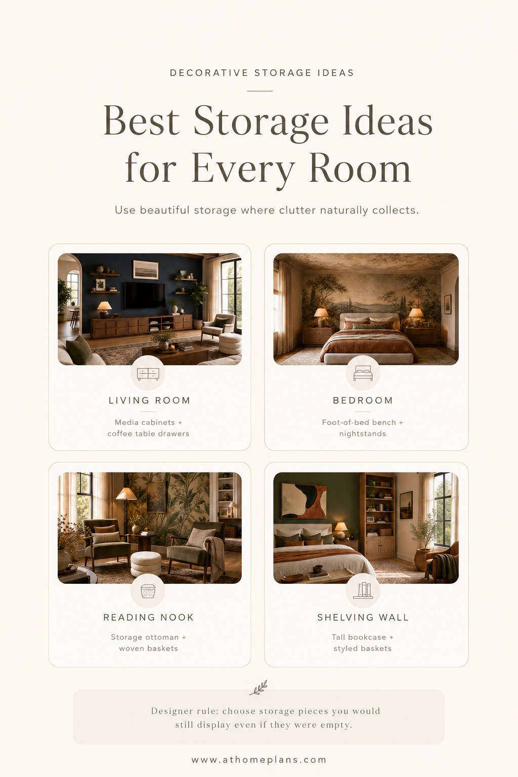 Best Storage Ideas for Every Room
