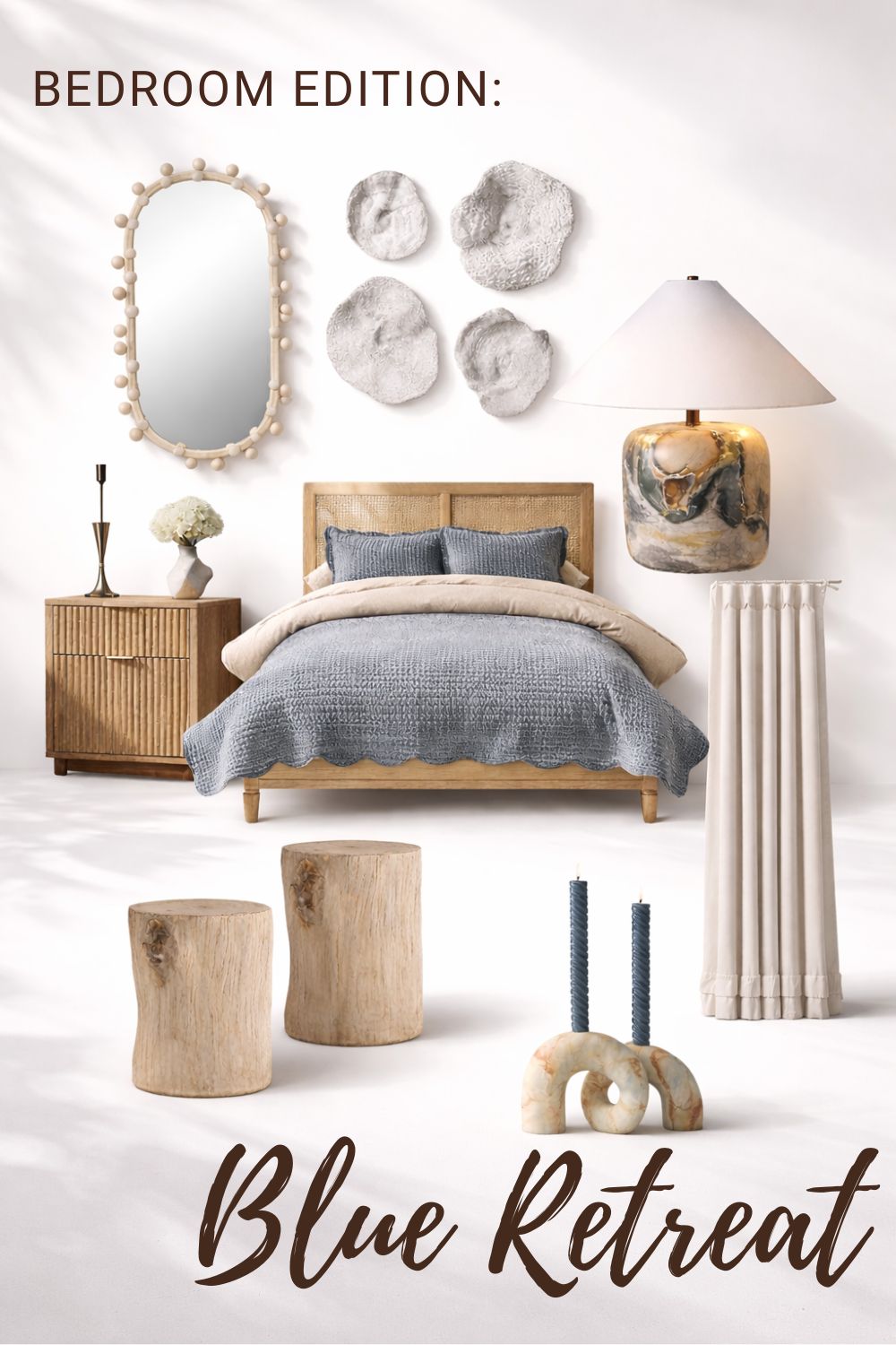 Bedroom Refresh — Blue Palette