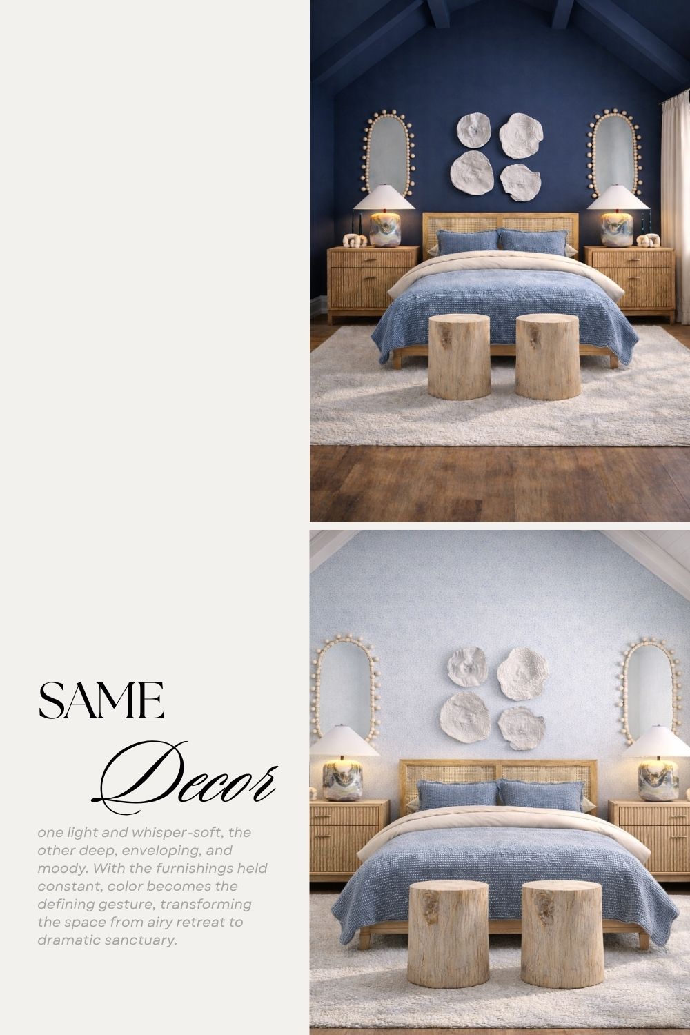 Serene Blue Bedroom