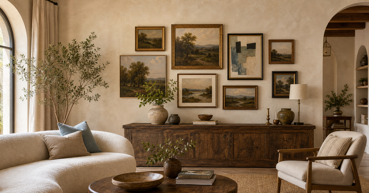 How to Create a Gallery Wall That Actually Works