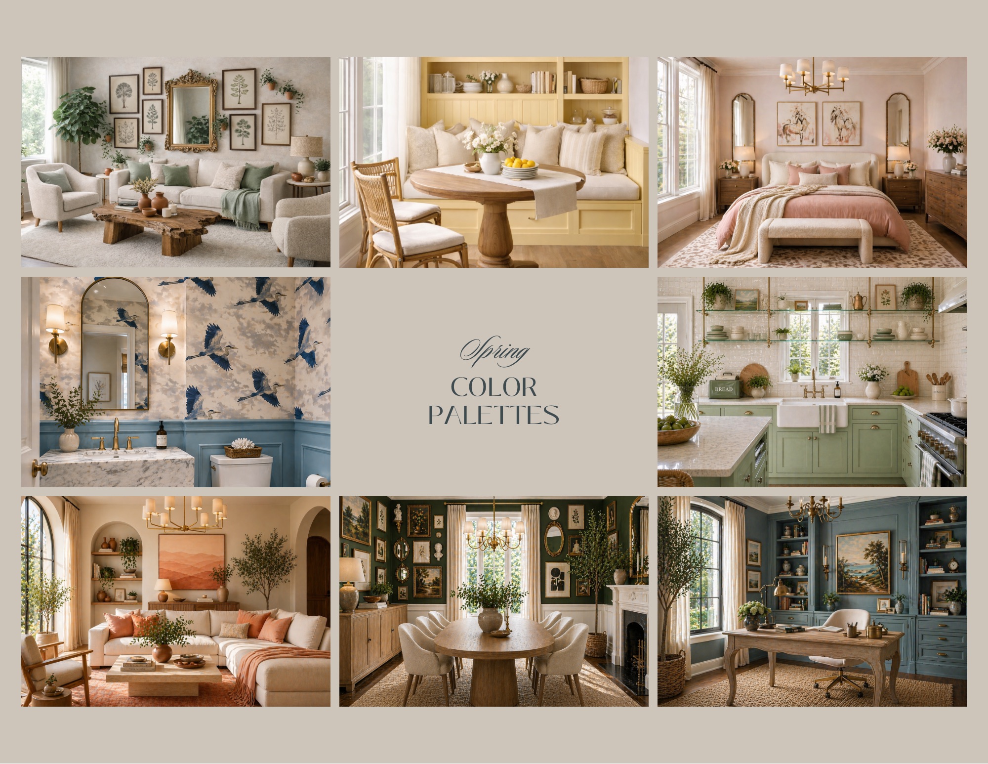 Spring Color Palettes for Interior Design 2026: 10 Fresh Ideas