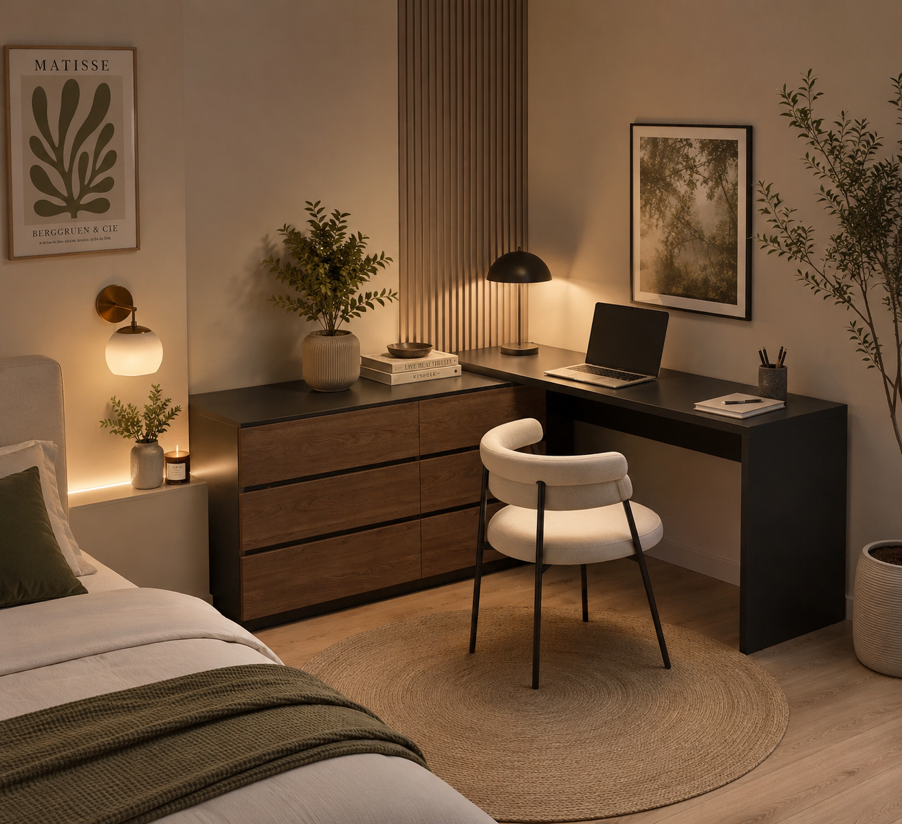 Latitude Run® Chueyee Modern Writing Desk