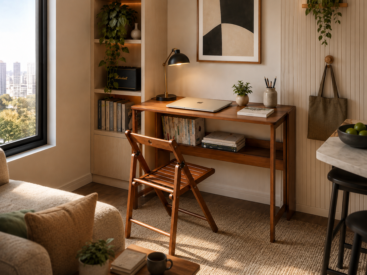 Nomon Unica Oval Leaning Ladder Desk