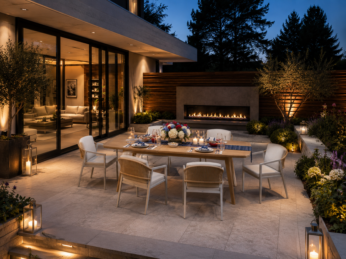 Corrigan Studio Myda Outdoor Dining Set