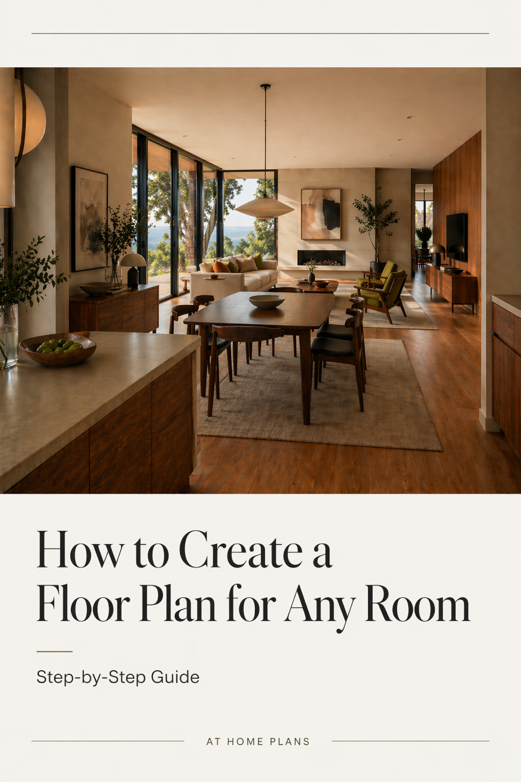 Measure once, design perfectly: floor plans for any room