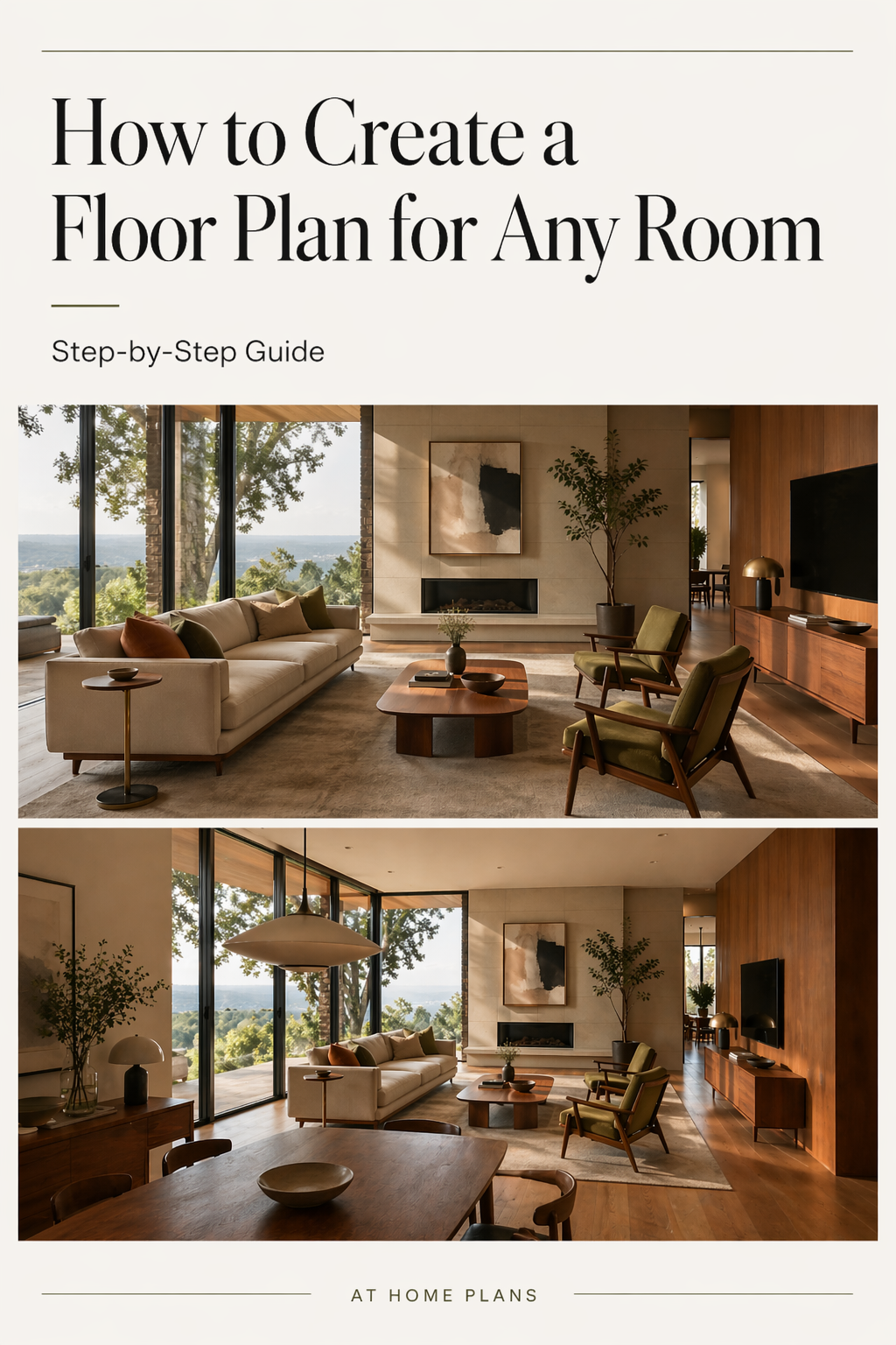 Step-by-step floor plan for any room size