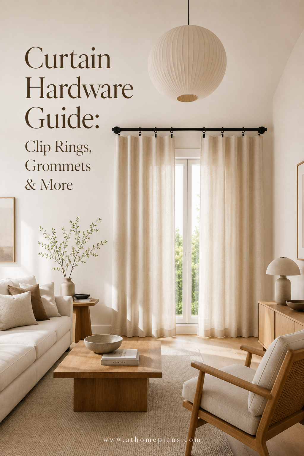 Curtain Hardware Guide: Clip Rings, Grommets & More
