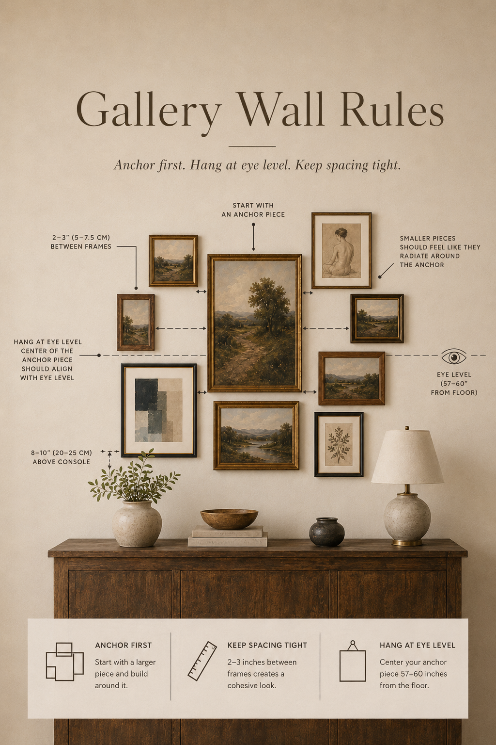 Gallery Wall Rules