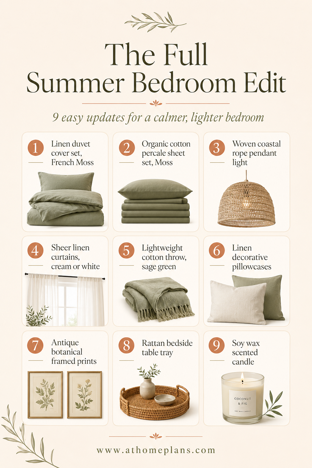 The Full Summer Bedroom Edit